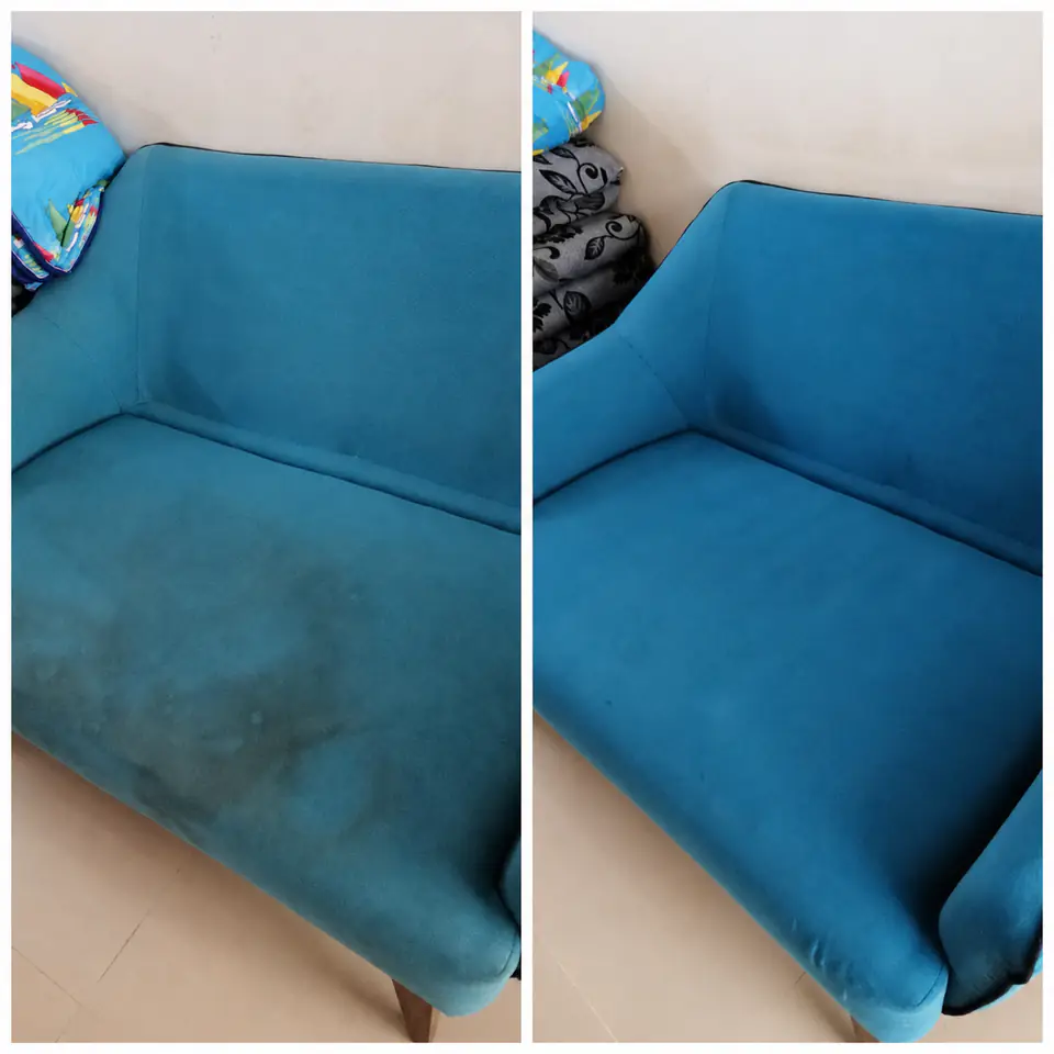 VEKIUM fabric sofa cleaning before and after in Kuala Lumpur and Selangor — photo 2